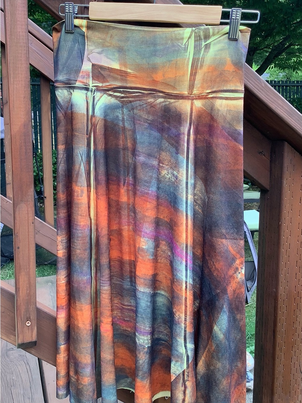 Boho Tye Dye Skirt